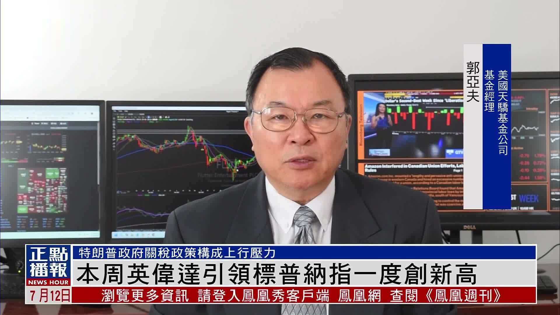 全球市场:美股表现分化 纳指、标普续创新高 特斯拉跌超8%