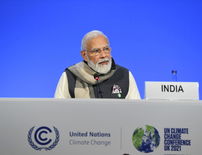 印度总理莫迪会见王毅